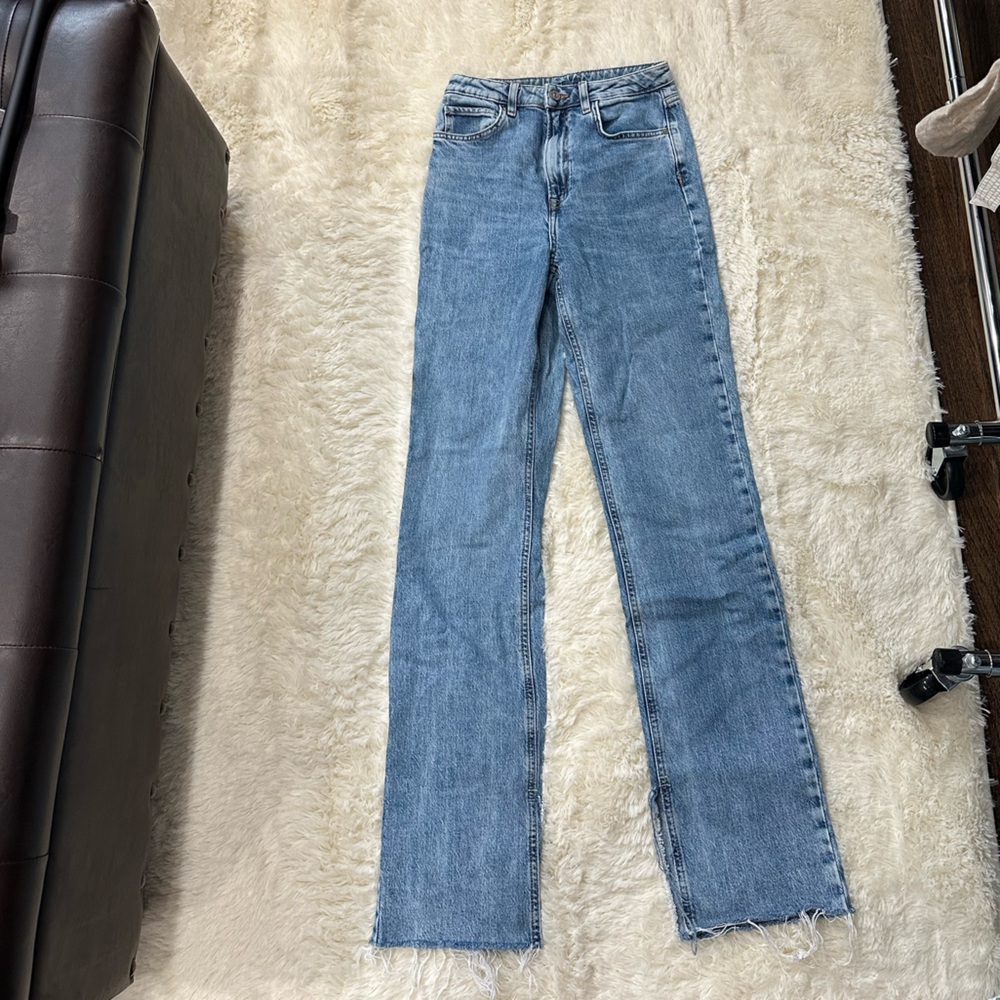 Zara Women's Denim Boot Cut Jeans